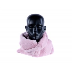 NECKWARMER G RABBIT COLOR ROSA